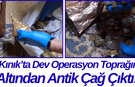 Kınık’ta Dev Operasyon Toprağın Altından Antik Çağ Çıktı!