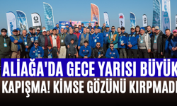 Aliağa'da Gece Yarısı Büyük Kapışma! Kimse Gözünü Kırpmadı