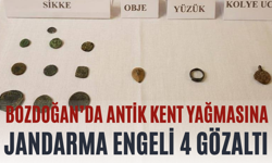 Bozdoğan’da Antik Kent Yağmasına Jandarma Engeli 4 Gözaltı