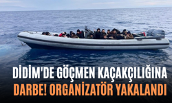 Didim'de Göçmen Kaçakçılığına Darbe! Organizatör Yakalandı