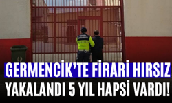 Germencik’te Firari Hırsız Yakalandı 5 Yıl Hapsi Vardı!