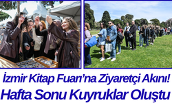 İzmir Kitap Fuarı’na Ziyaretçi Akını! Hafta Sonu Kuyruklar Oluştu