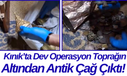 Kınık’ta Dev Operasyon Toprağın Altından Antik Çağ Çıktı!