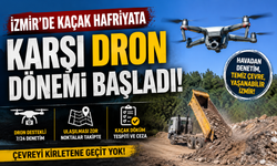 İzmir'de Kaçak Hafriyata Karşı Dron Dönemi Başladı!