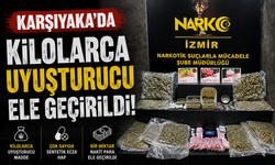 Karşıyaka'da Kilolarca Uyuşturucu Ele Geçirildi!