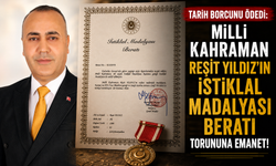 Manisa'da Anlamlı Vefa: Kurtuluş Savaşı Kahramanının Beratı Torununda