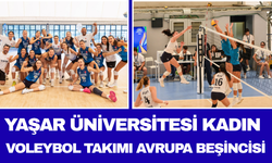 Yaşar Üniversitesi Kadın Voleybol Takımı Avrupa Beşincisi
