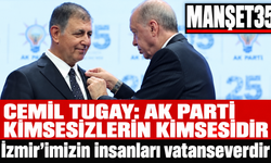 Cemil Tugay AK Parti’ye katıldı parti rozetini Erdoğan taktı