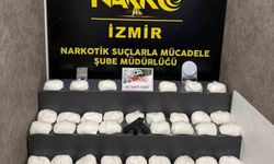 Karabağlar’da 32 kilo 450 gram metamfetamin ele geçirildi