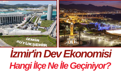 İzmir'in Dev Ekonomisi Hangi İlçe Ne İle Geçiniyor?