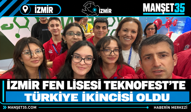 İzmir Fen Lisesi TEKNOFEST’te Türkiye İkincisi Oldu