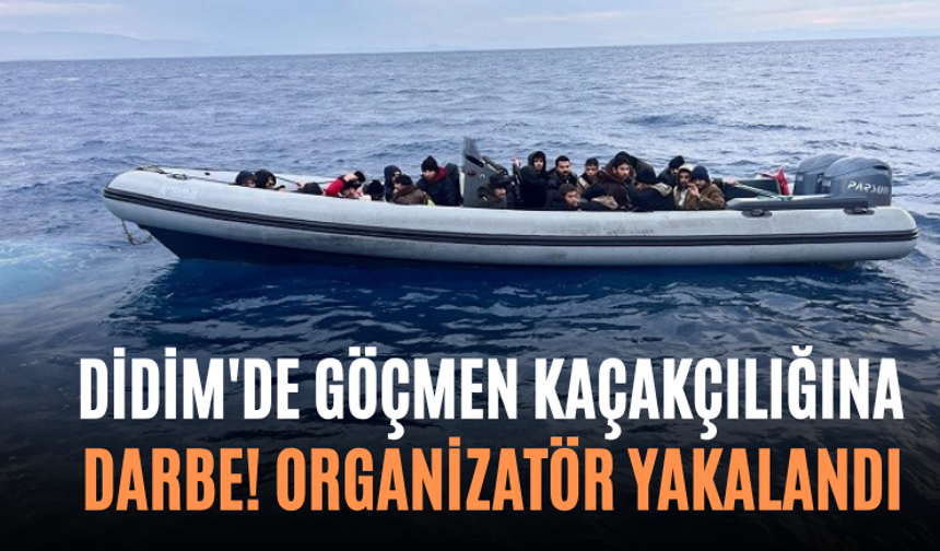 Didim'de Göçmen Kaçakçılığına Darbe! Organizatör Yakalandı