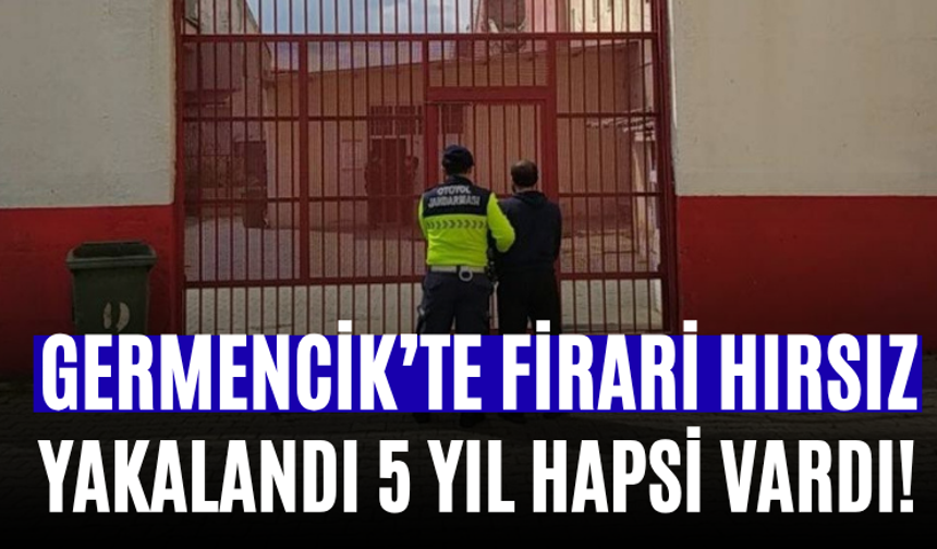 Germencik’te Firari Hırsız Yakalandı 5 Yıl Hapsi Vardı!