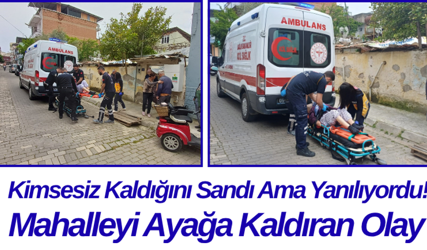 Kimsesiz Kaldığını Sandı Ama Yanılıyordu! Mahalleyi Ayağa Kaldıran Olay