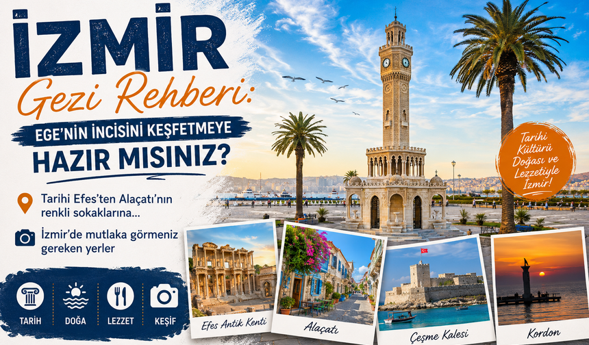 İzmir Gezi Rehberi: Ege'nin İncisini Keşfetmeye Hazır Mısınız?