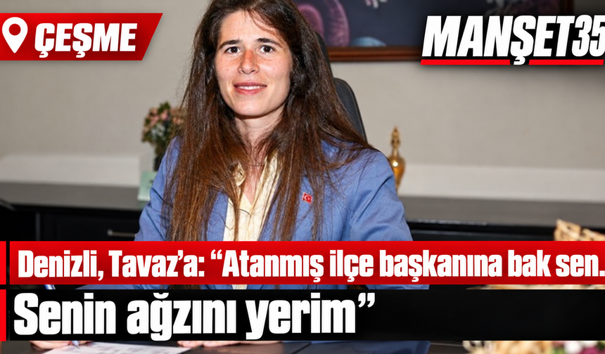 Atanmış ilçe başkanına bak sen. Senin ağzını yerim